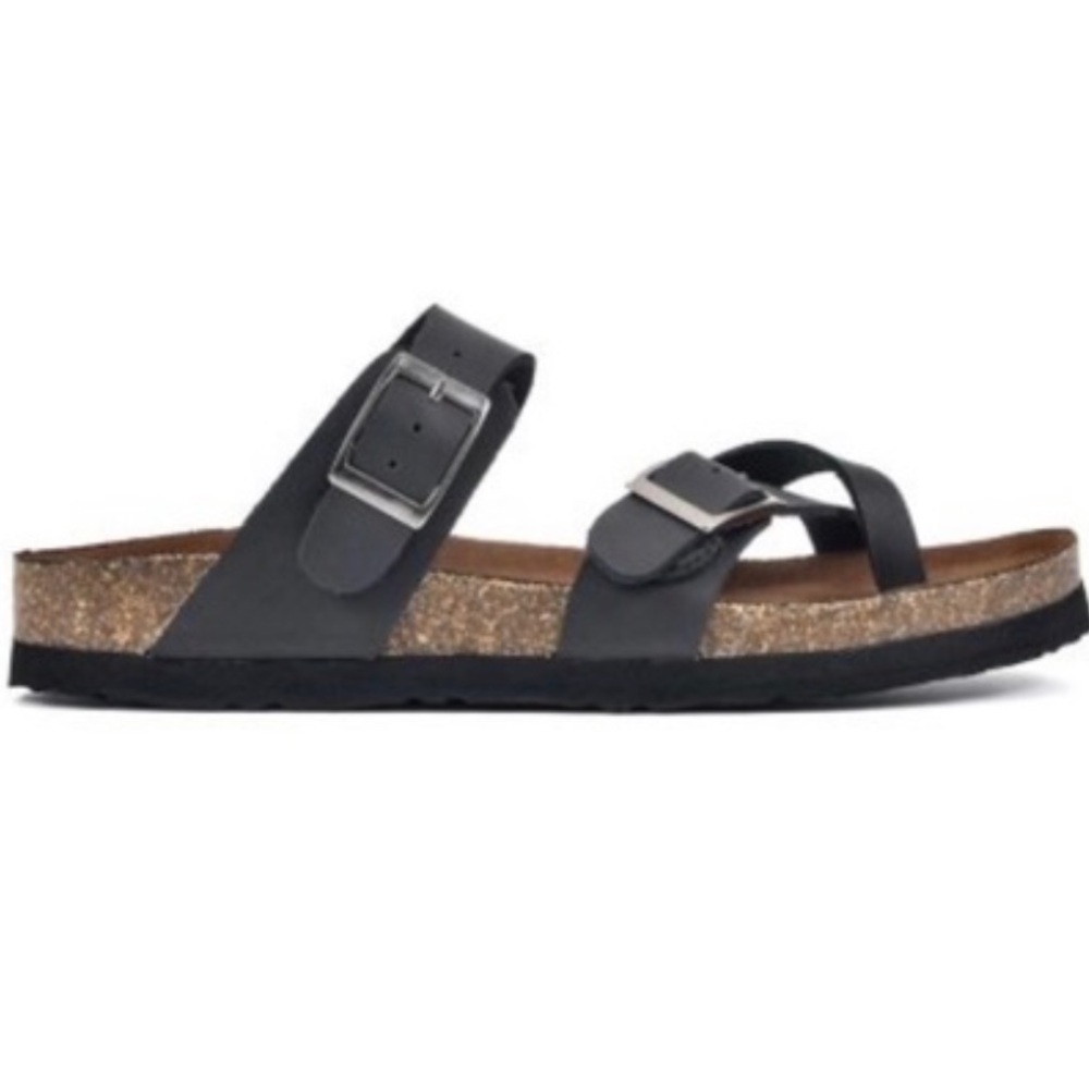 NIB SIZE 6 mountain sole genuine leather sandals - Picture 3 of 4